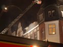 Feuer 3 Dachstuhlbrand Koeln Muelheim Gluecksburgstr P135